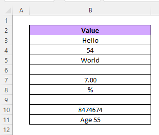 Excel counta function